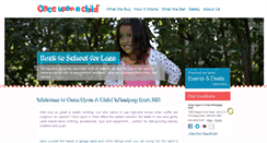 Desktop Screenshot of onceuponachildwinnipegeast.com